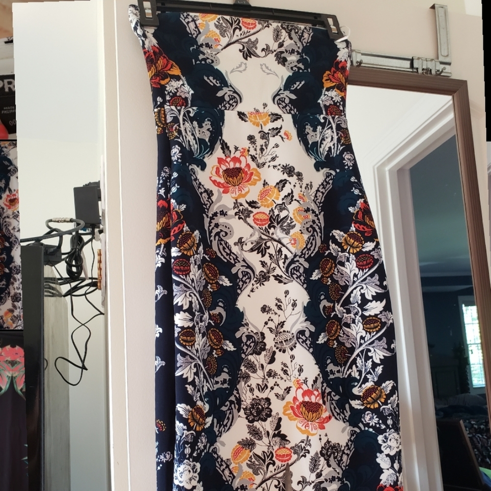 Strapless dress